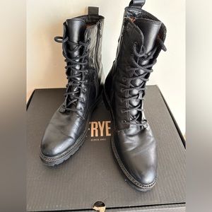 LIKE NEW Frye “Julie Shield” Combat Boots
